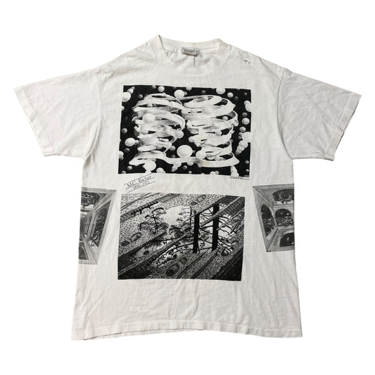 90’s M.C. Escher All Over Print T-Shirt