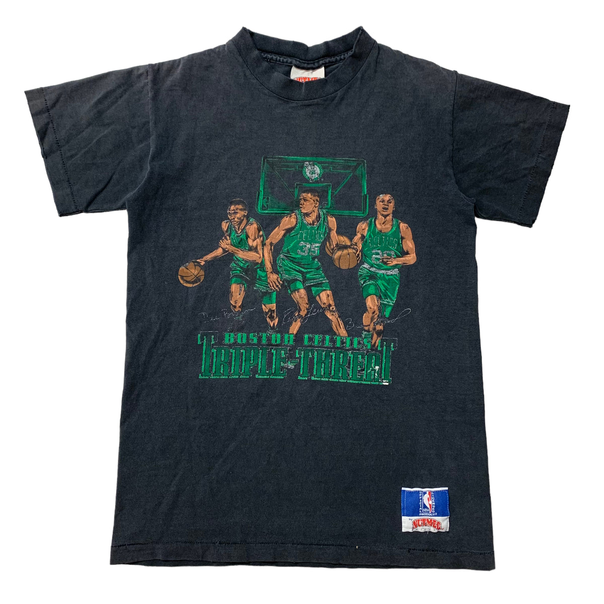 90’s Boston Celtics NBA Nutmeg T-Shirt