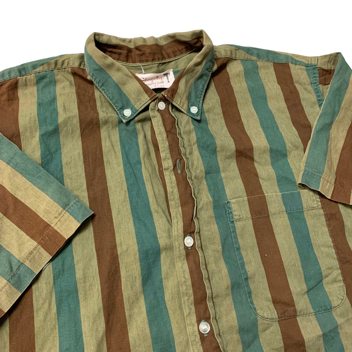 60’s Shapely Striped Shirt