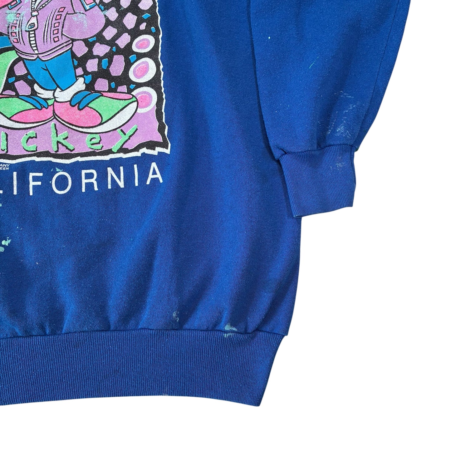 Mickey California Sweatshirt Fits Large/XL