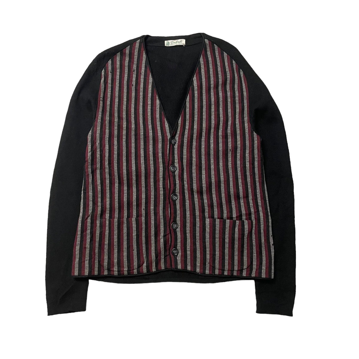 50’s/60’s Gino Paoli Italian Striped Cardigan