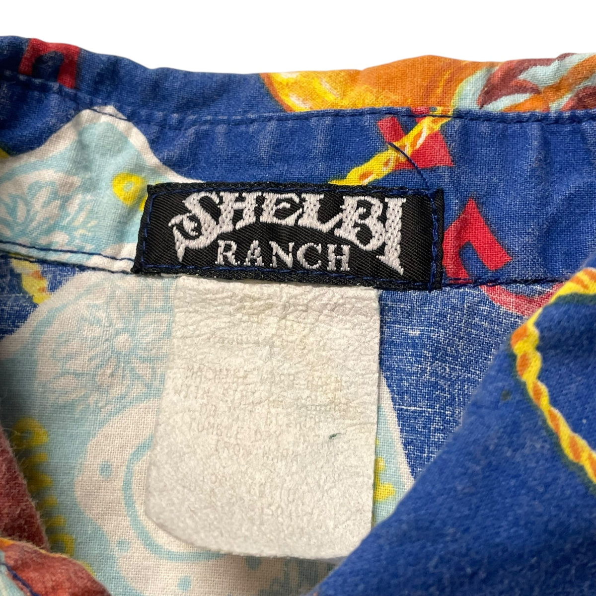 90’s Shelbi Ranch Cowboy Print Vest