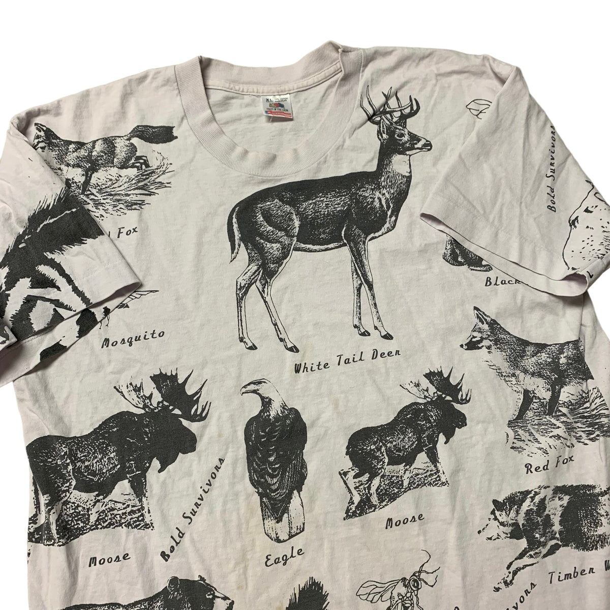 90’s Animal All Over Print T-Shirt