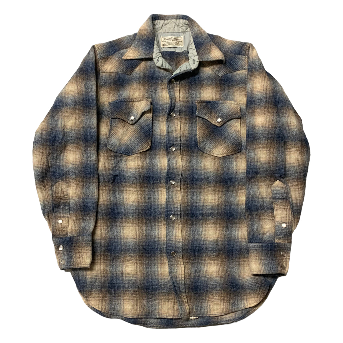 60’s/70’s Pendleton ‘High Grade Western Wear’ Pearl Snap Flannel Shirt