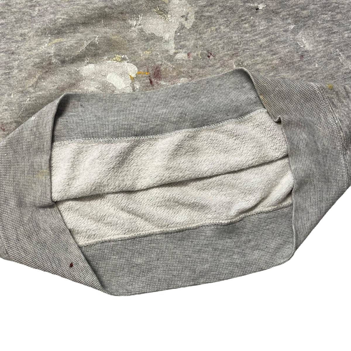 70’s/80’s Paint Splattered Grey Sweatshirt