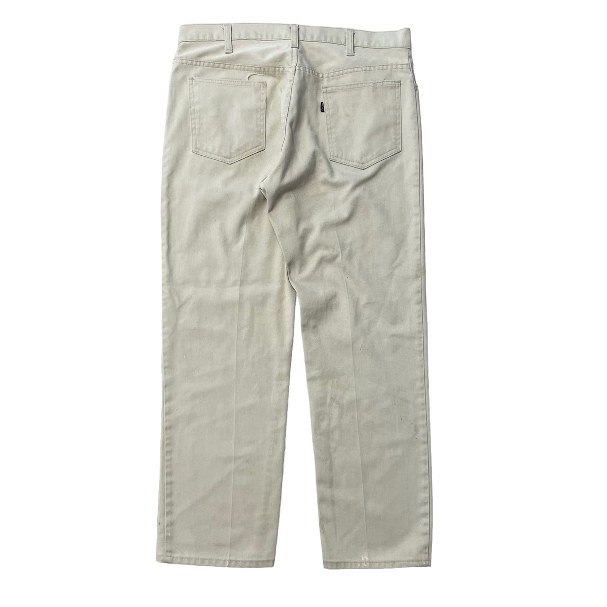 60’s Levi’s Big E Sta-Prest White Cotton Twill Pants
