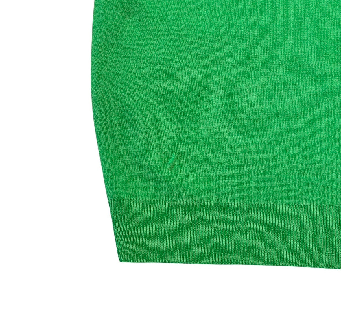Green short sleeve sweatshirt, size large
