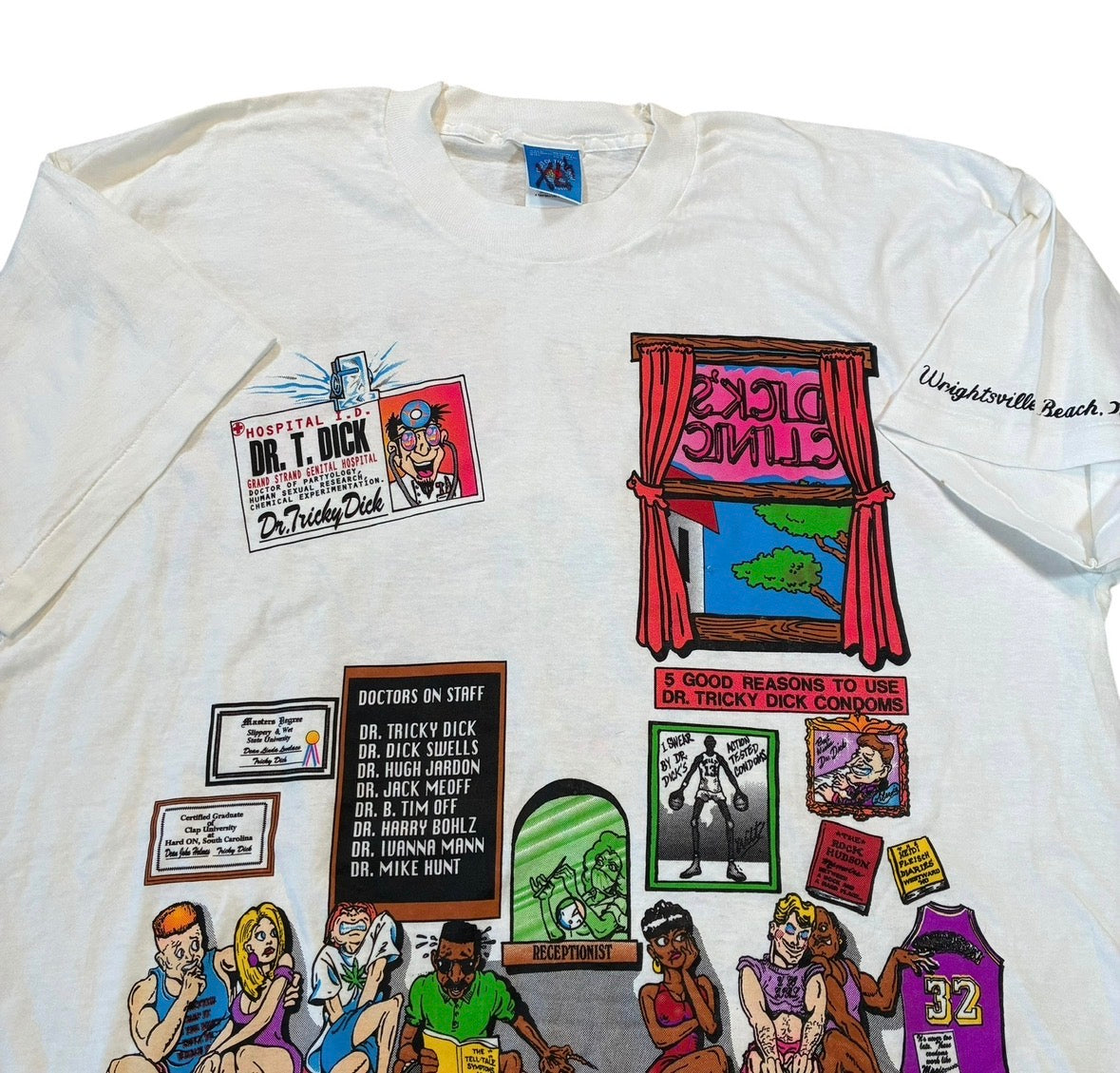 Tricky dicks tee size xl