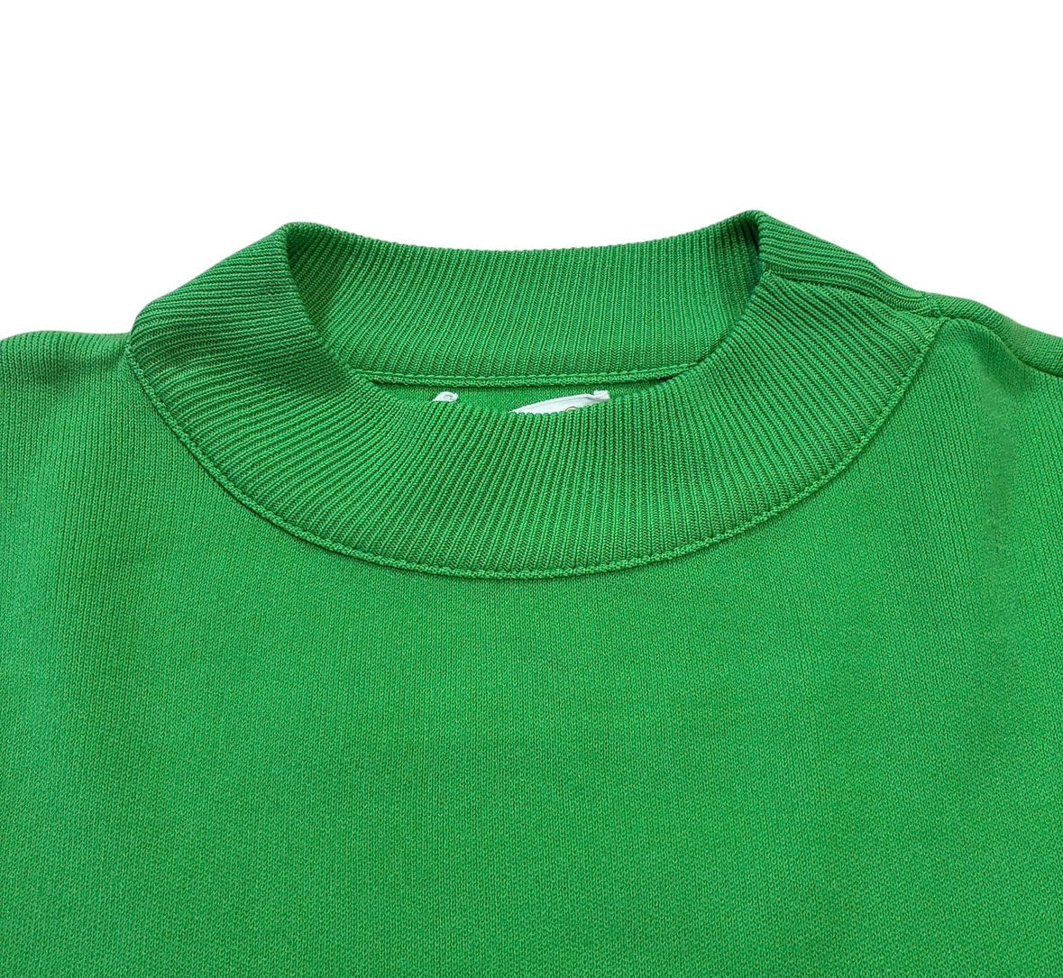 Green short sleeve sweatshirt, size large