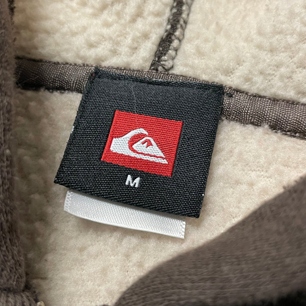 00’s Quilksilver ‘North Shore’ Sherpa Lined Women’s Hoodie
