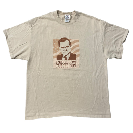 00’s ‘I Should Have Pulled Out’ George Bush T-Shirt