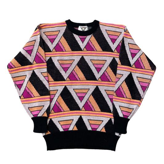 90’s Tyrolia by Head Patterned Knit Sweater