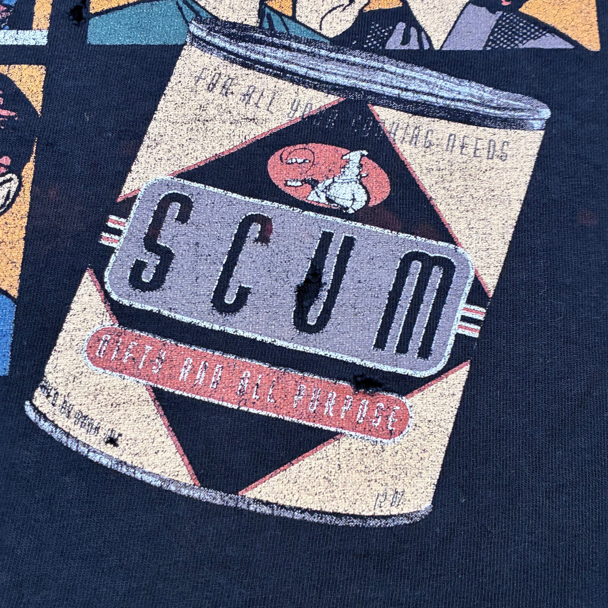 Scum t-shirt size large