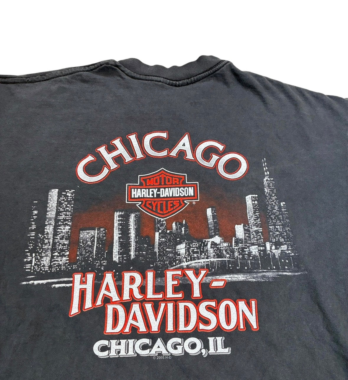 !!!!!Fake reprint !!!!! Harley spider tee size xl
