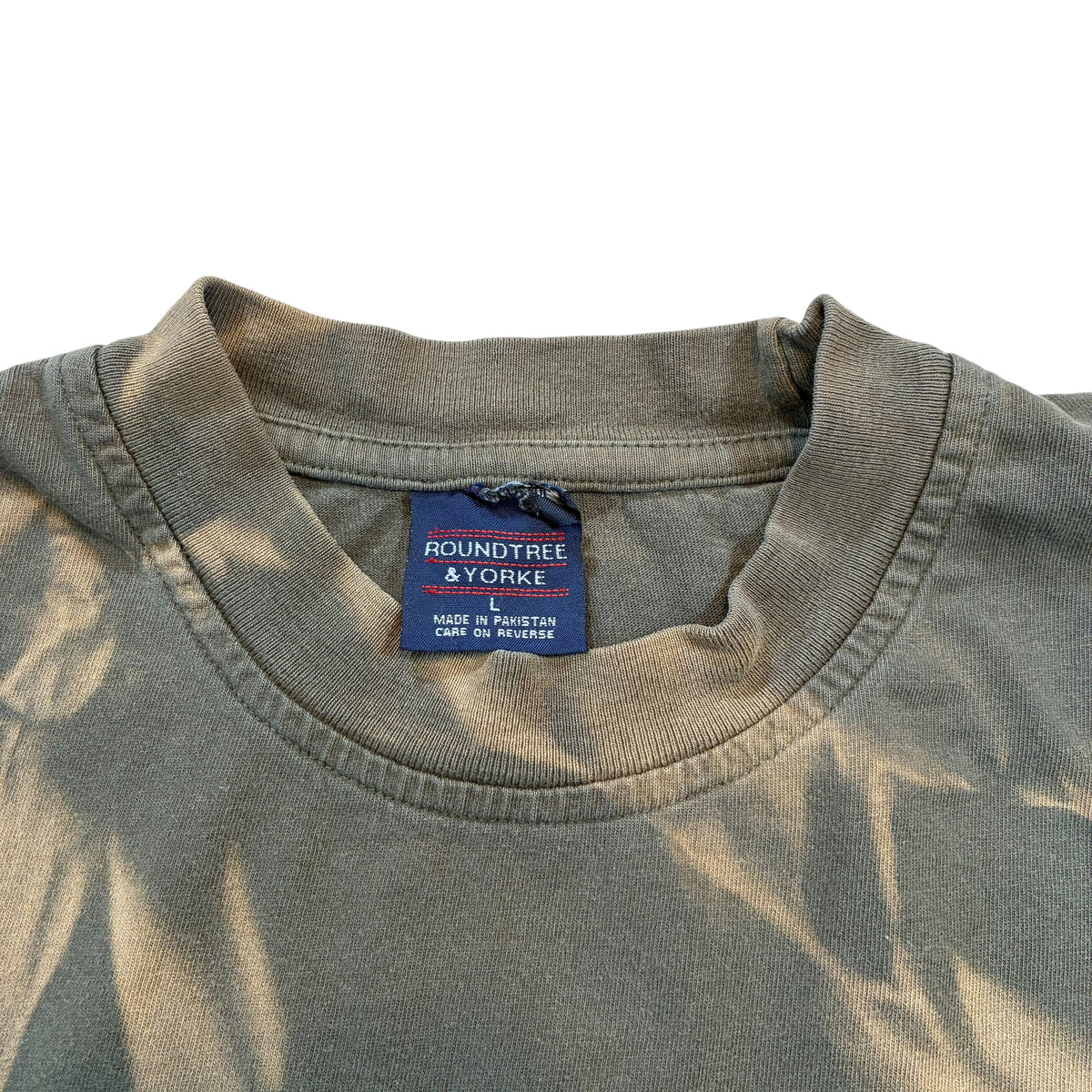 Green Sunfaded T-Shirt Large fits XL