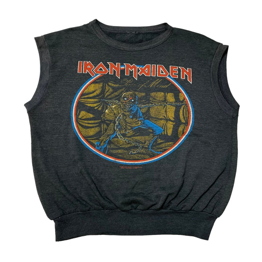 80’s Iron Maiden ‘Piece of Mind’ Sleeveless Band Sweatshirt