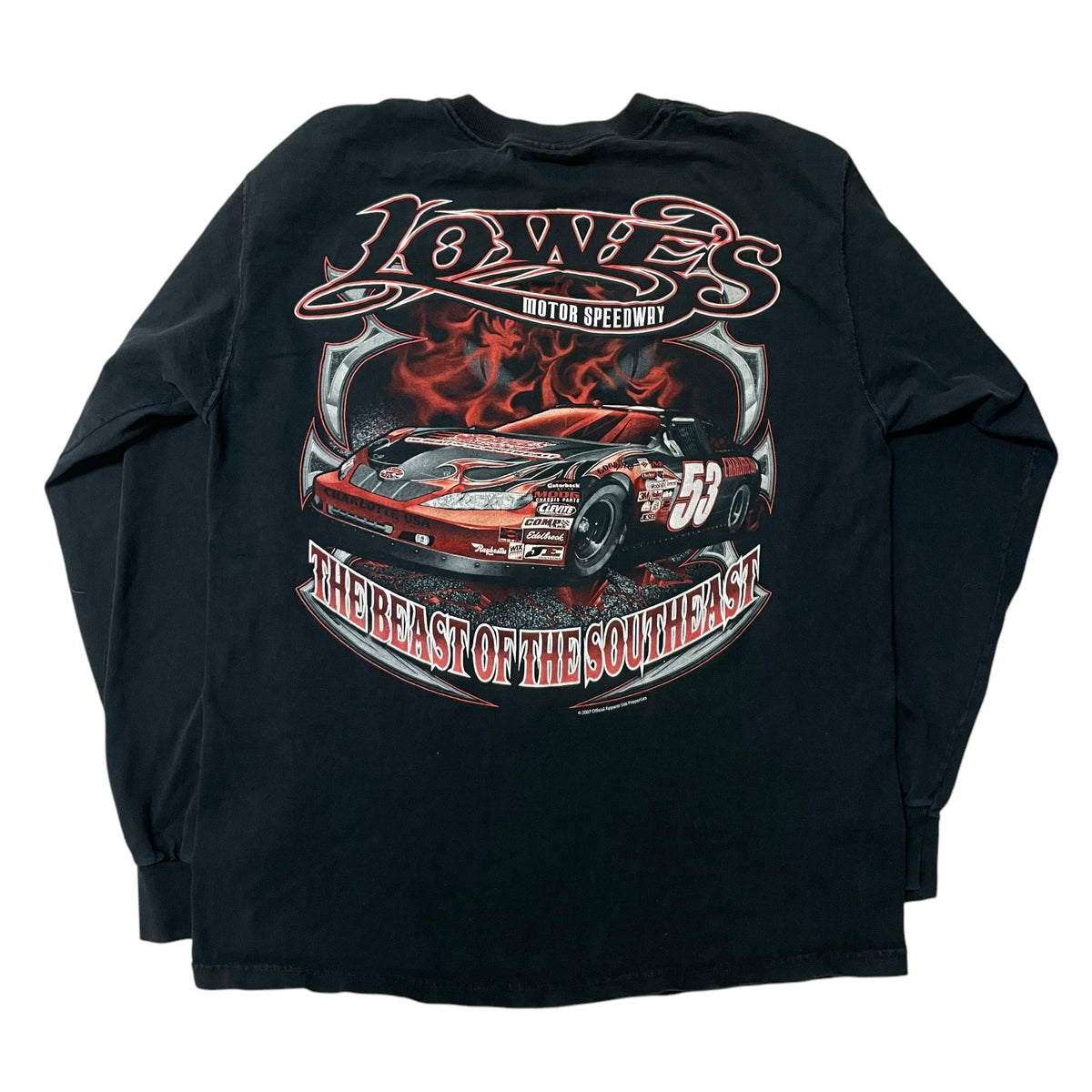 00’s Lowe’s Motor Speedway Long Sleeve Race T-Shirt