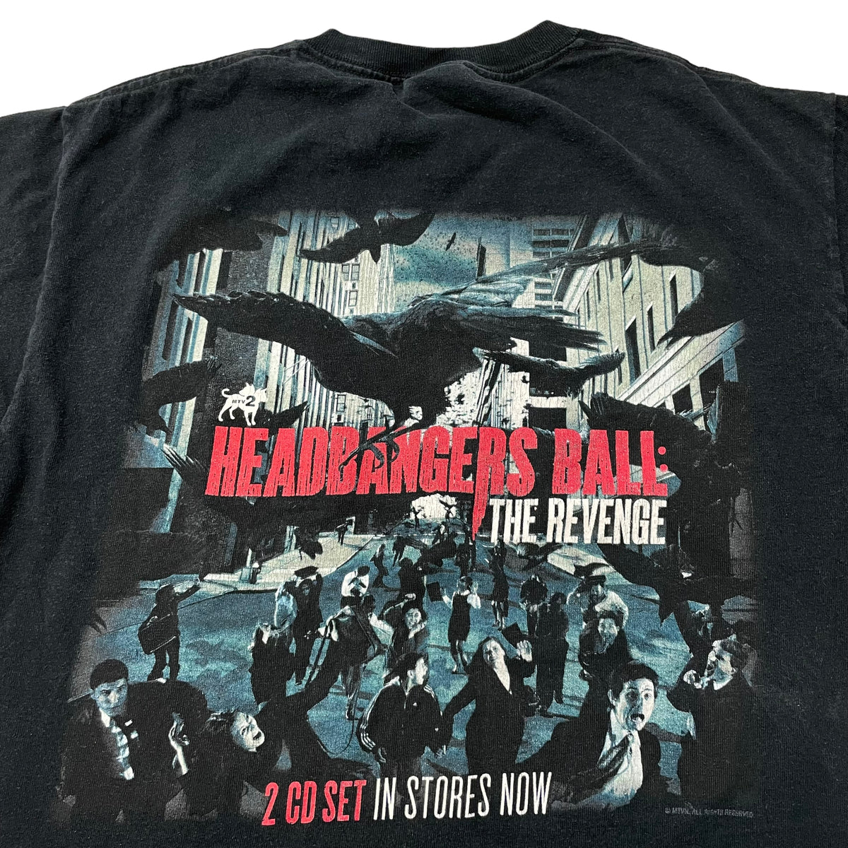 00’s MTV2 ‘Headbangers Ball: The Revenge’ Compilation Album T-Shirt