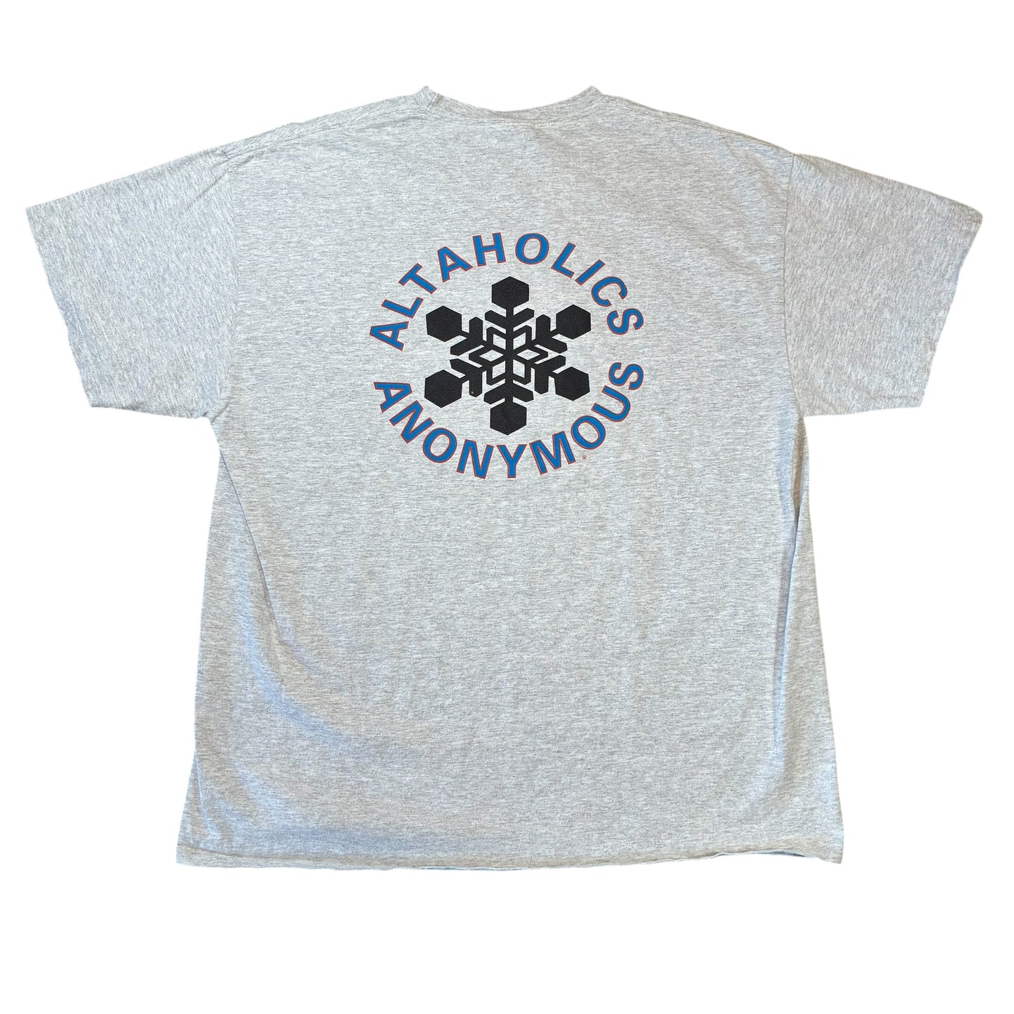 Altaholics Anonymous Ski Resort T-Shirt XL
