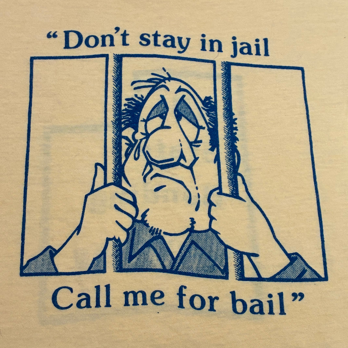 Bail bonds Utah  tee size large ￼