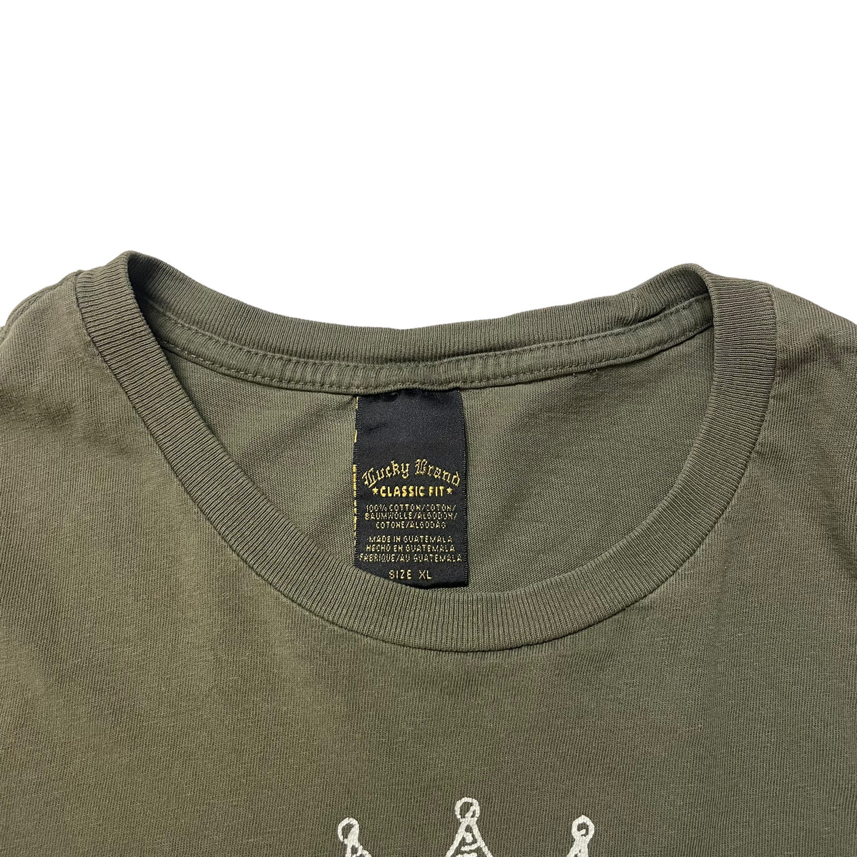 00’s Lucky Brand ‘Dungarees’ T-Shirt