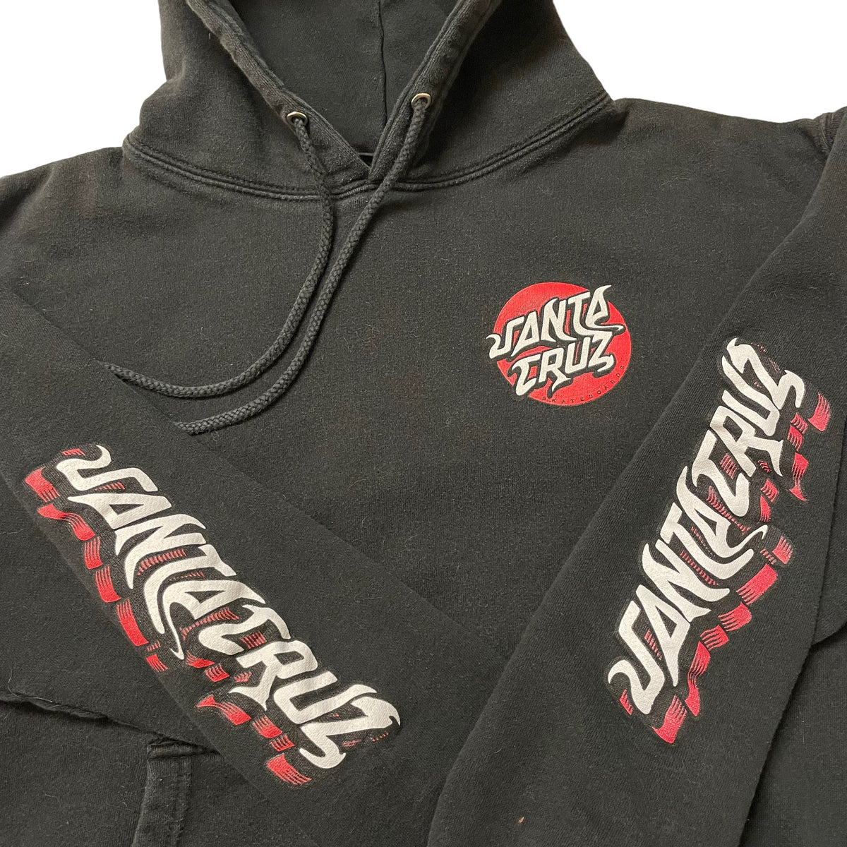 Modern Santa Cruz Skateboarding Hooded Sweatshirt