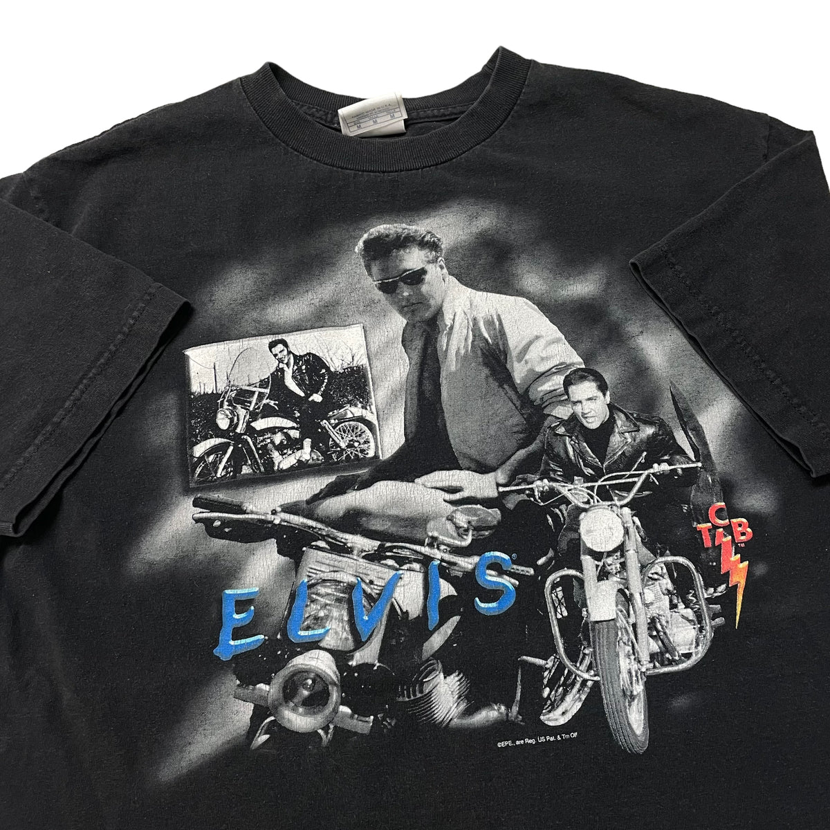 00’s Elvis Motorcycling T-Shirt