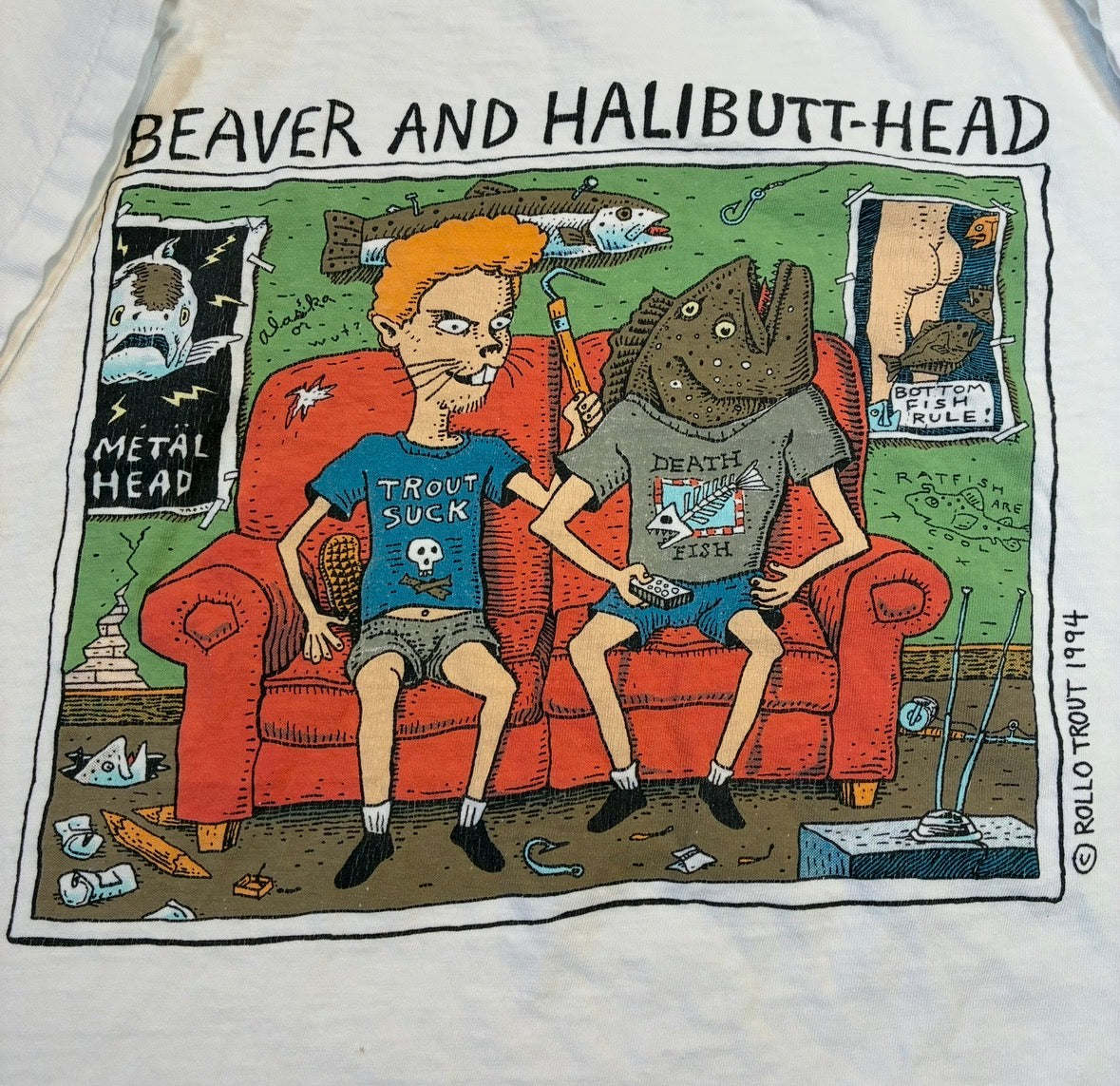 Ray troll Beavis & Butthead T-shirt ￼
