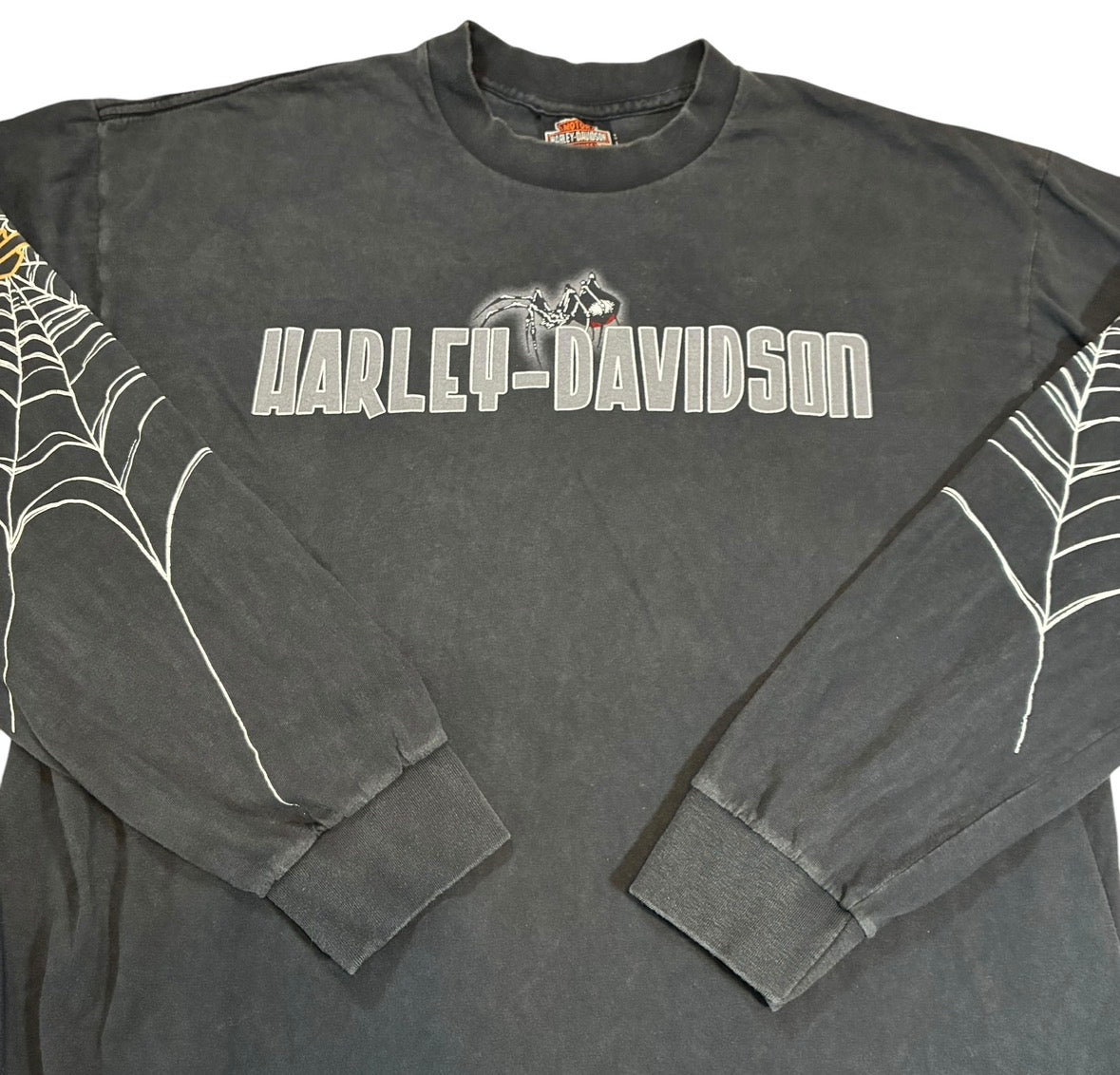 !!!!!Fake reprint !!!!! Harley spider tee size xl