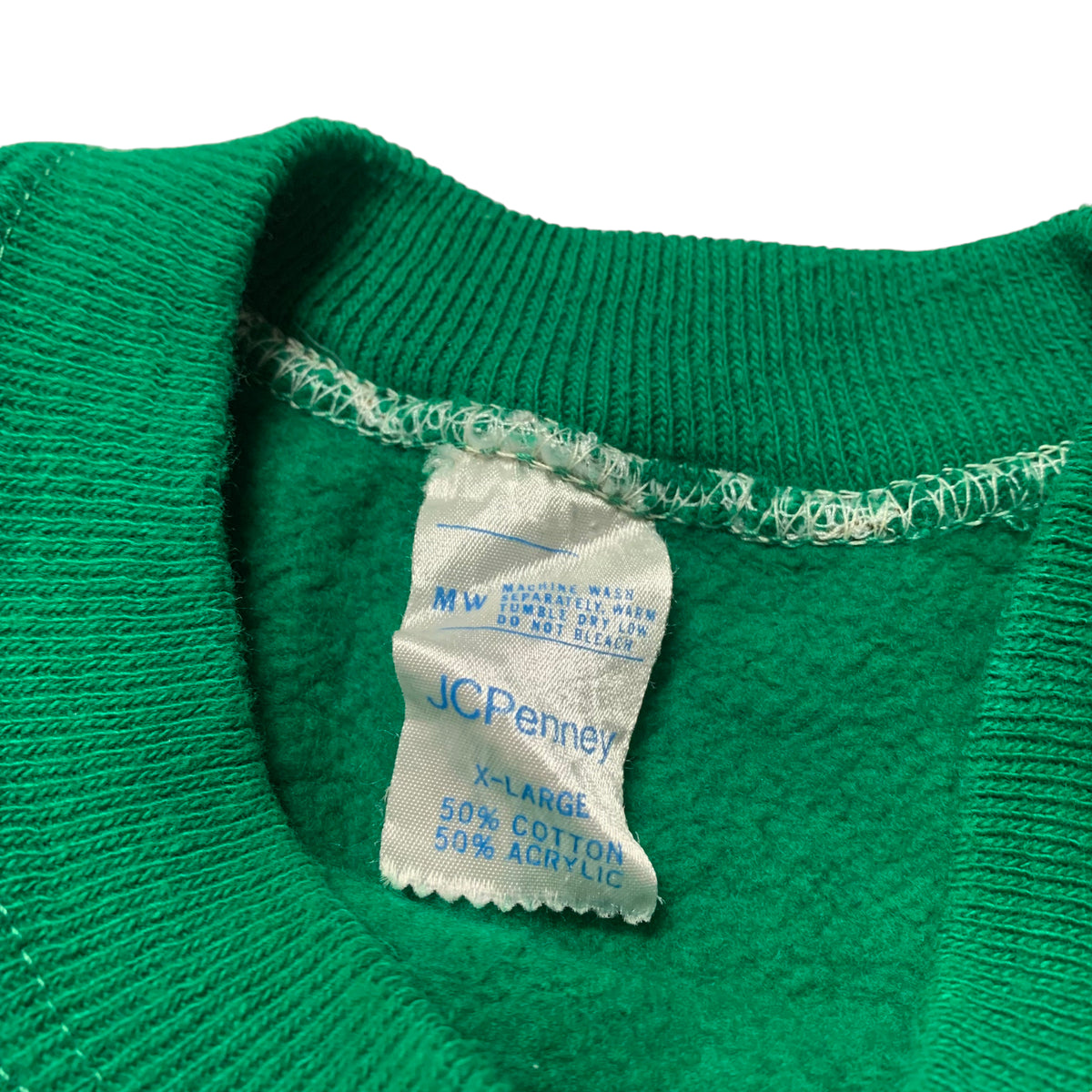 70’s JCPenney Short Sleeve Sweatshirt Green