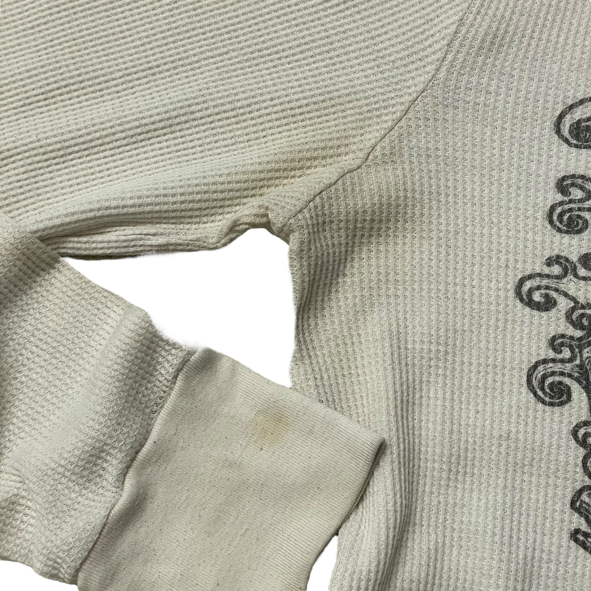 00’s Hurley Printed Long Sleeve Thermal T-Shirt
