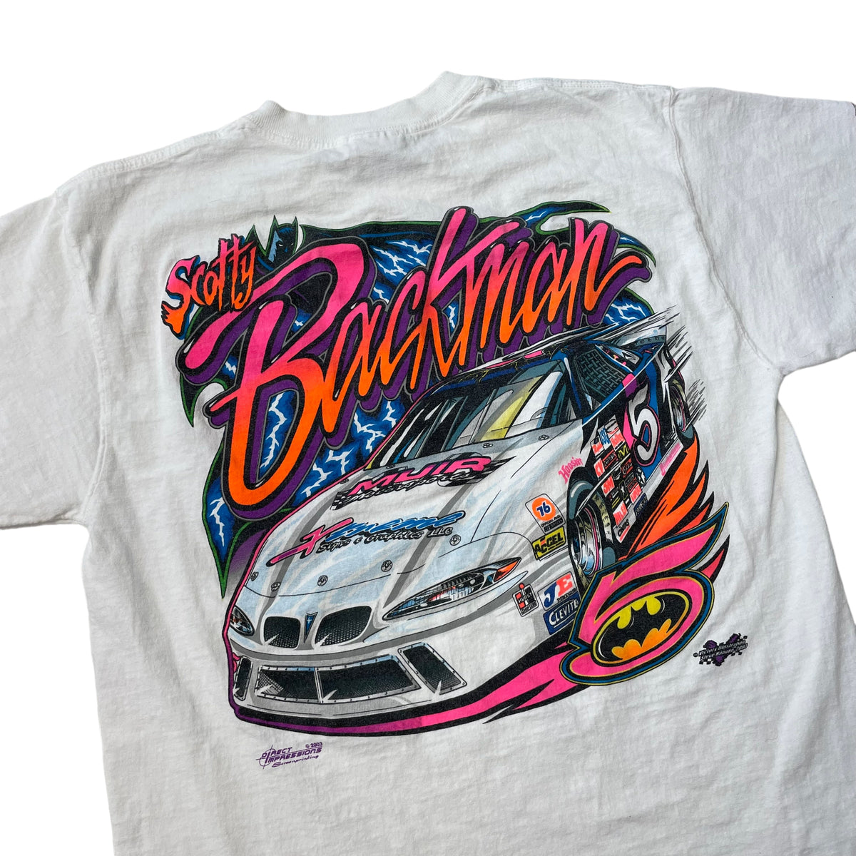 00’s ‘Scotty Backman’ Batman Themed Racing T-Shirt