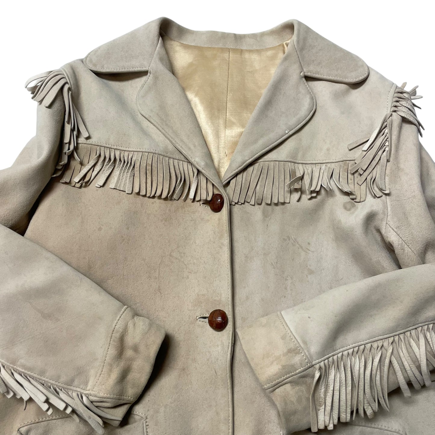 60’s Fringe Deerskin Leather Jacket