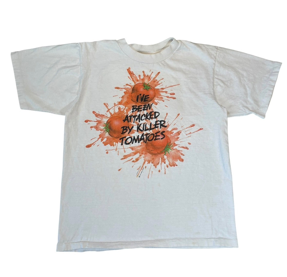 Killer tomatoes, T-shirt size large