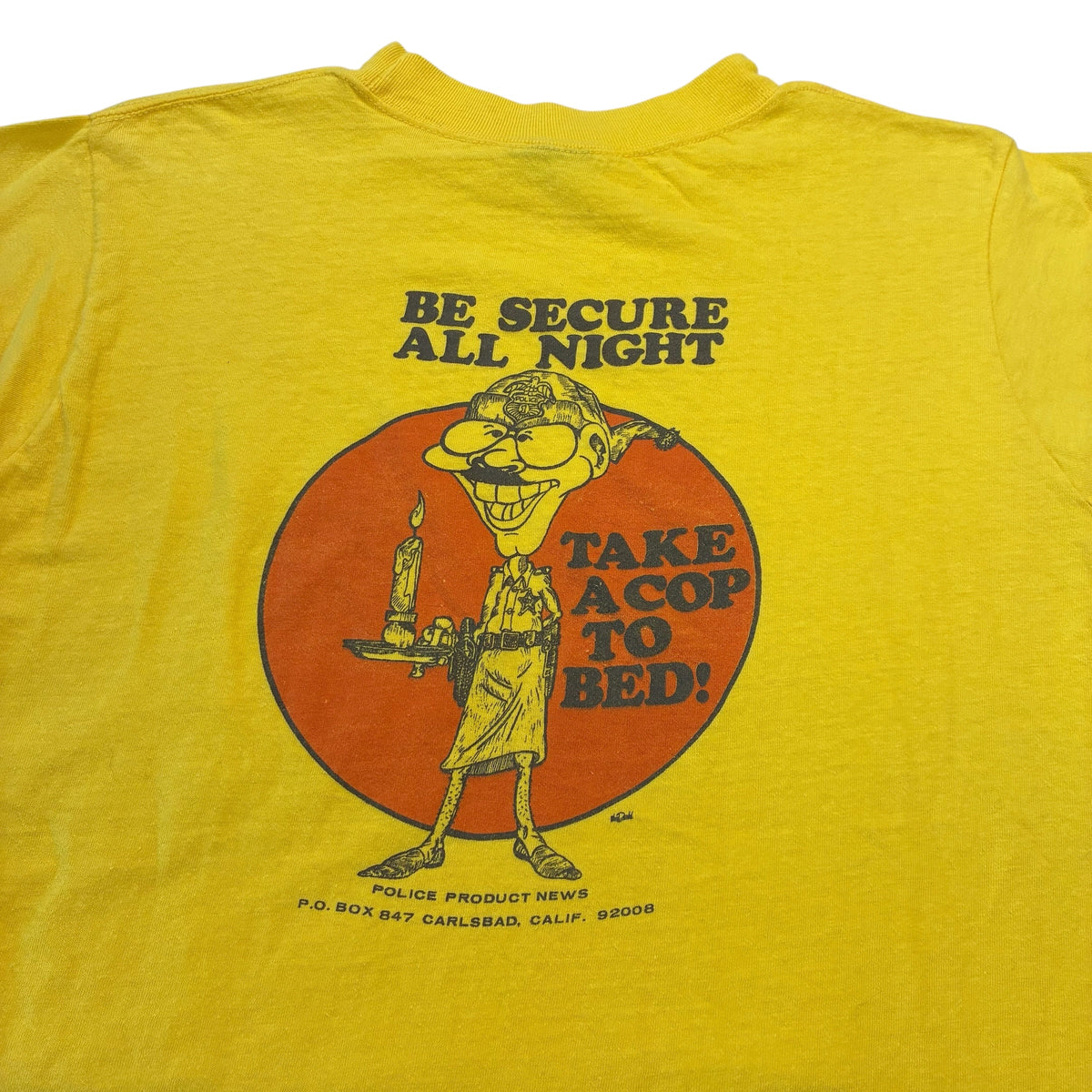 1970’s ‘take a cop to bed’ T-Shirt fits Medium