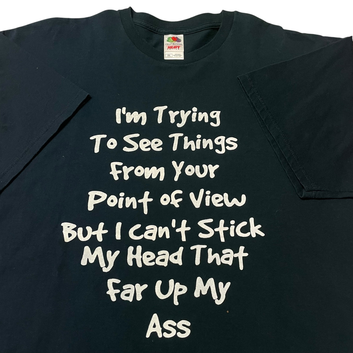 00’s ‘Trying to see your point of view’ T-Shirt