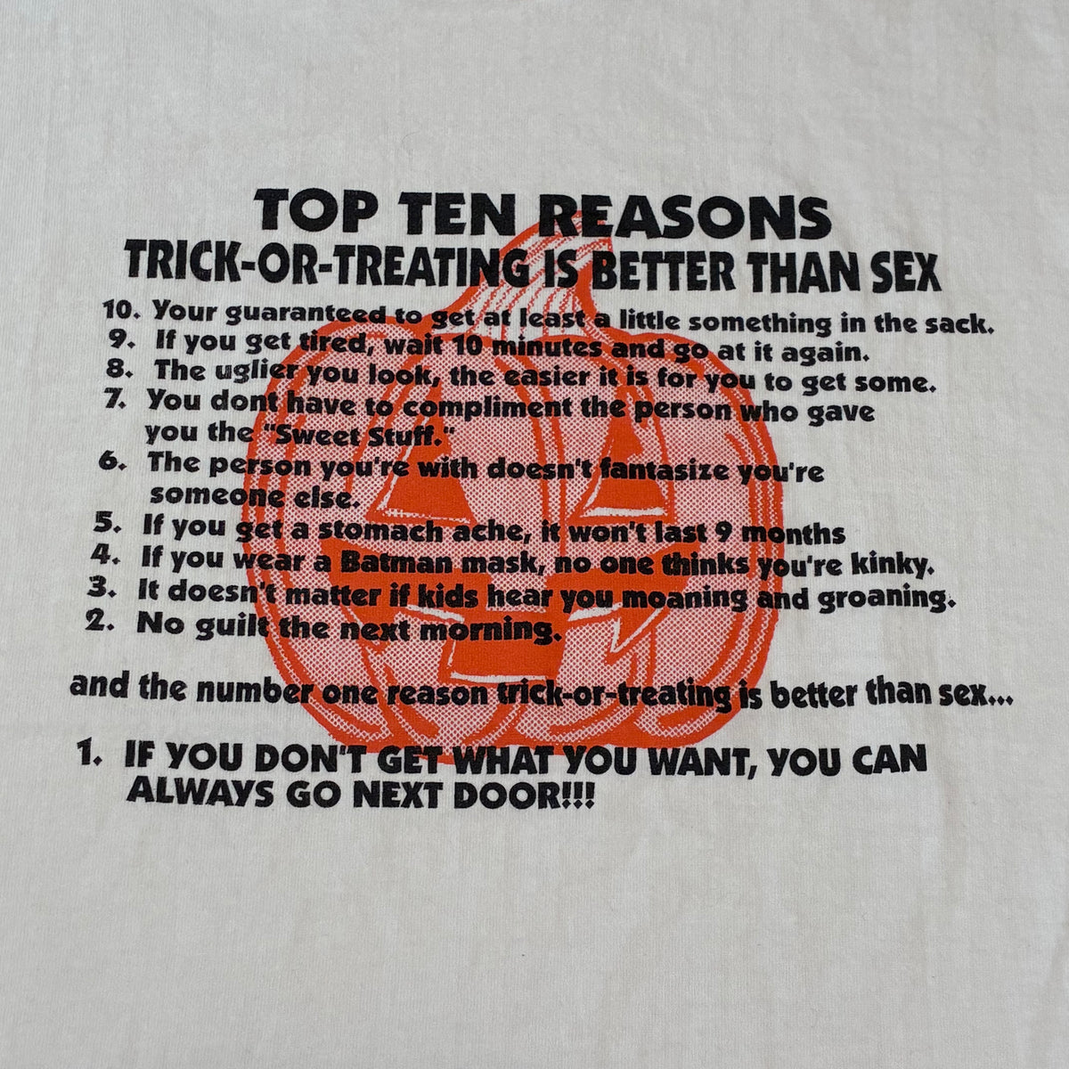 Halloween t-shirt size  xl