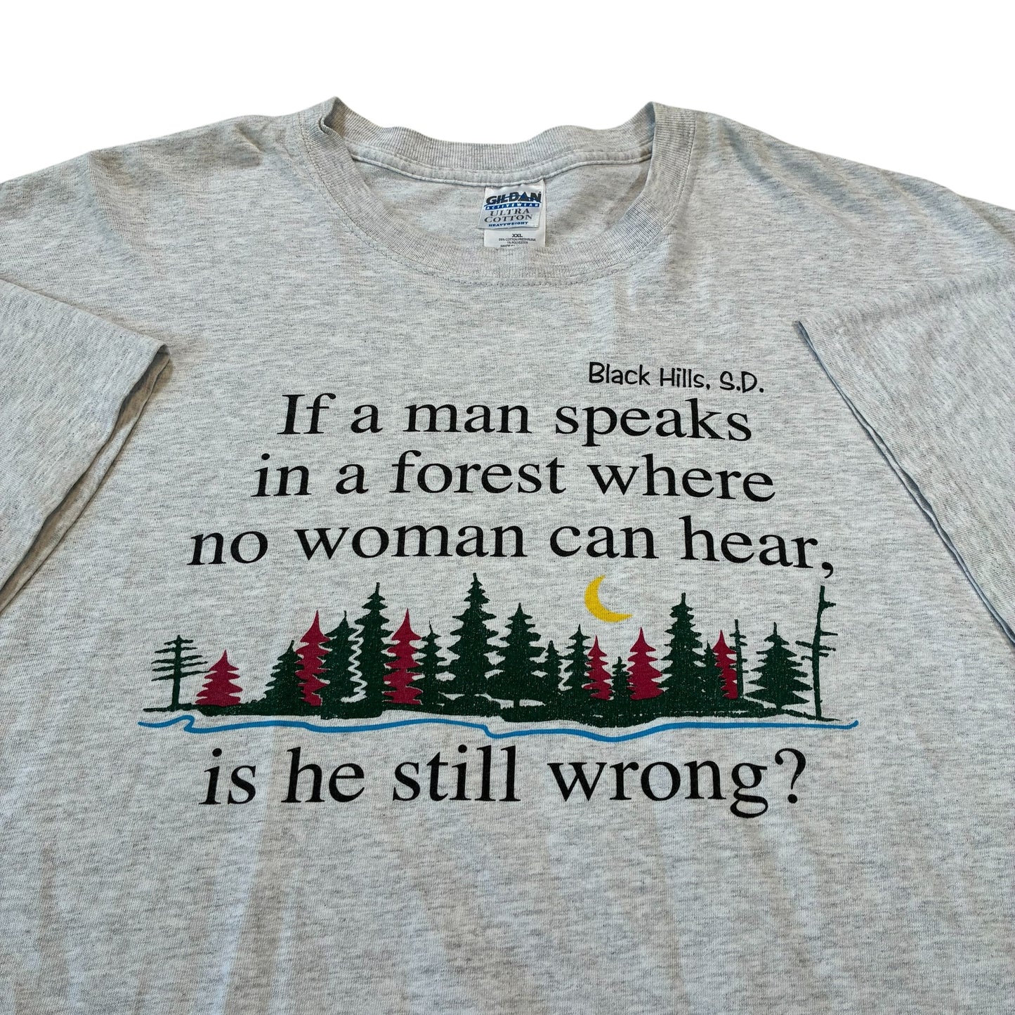 If a Man Speaks T-Shirt XXL