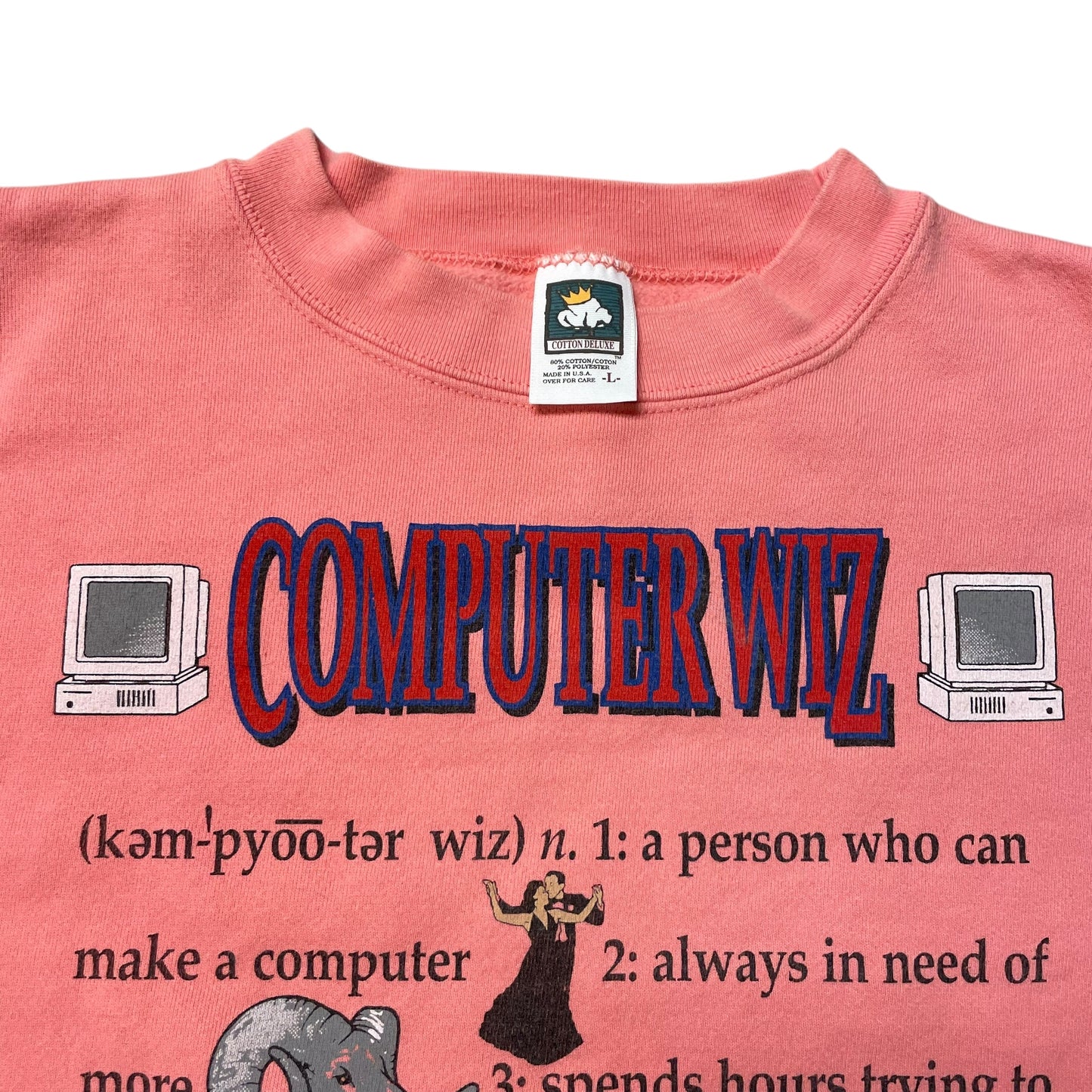 90’s ‘Computer Wiz’ Sweatshirt