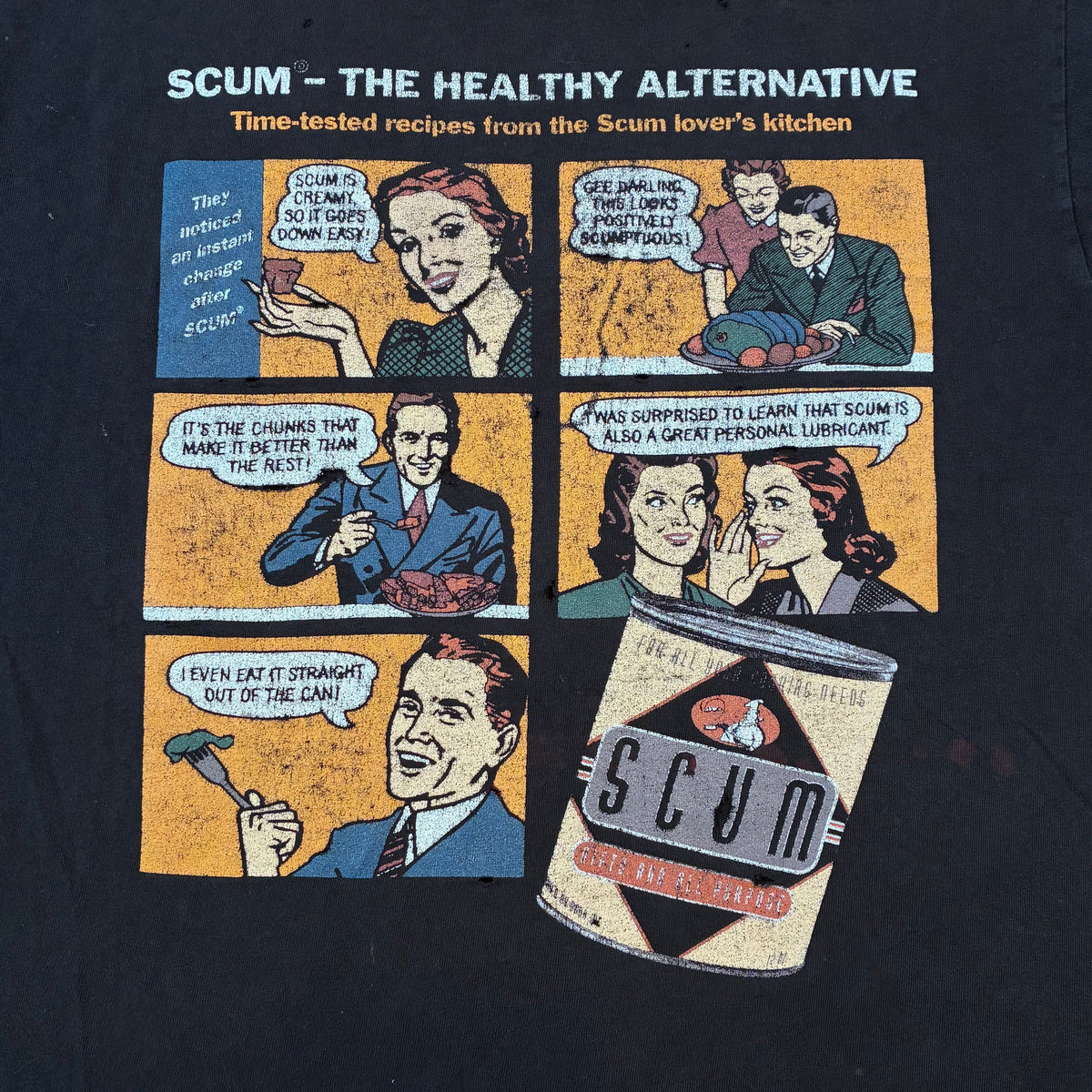Scum t-shirt size large