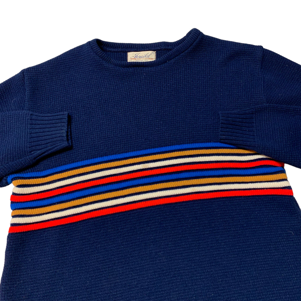70’s ‘Jersild’ Striped Knit Sweater