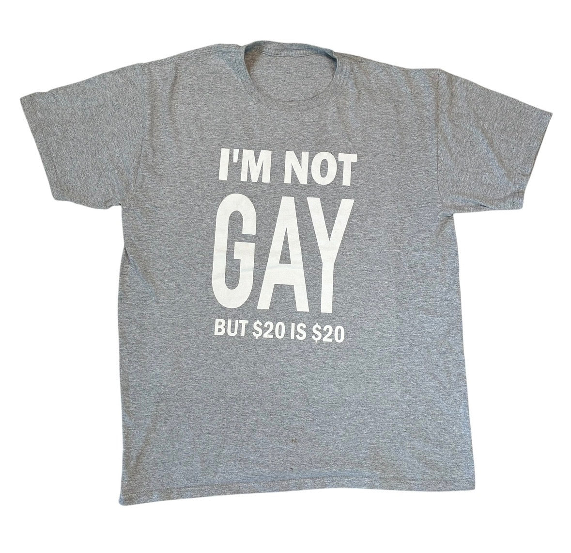 Gay tshirt size large