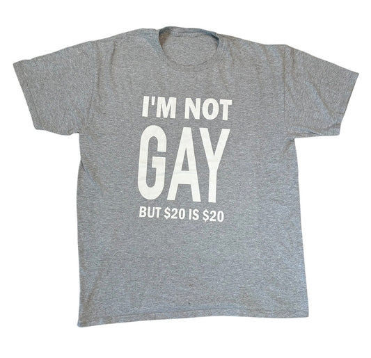 Gay tshirt size large