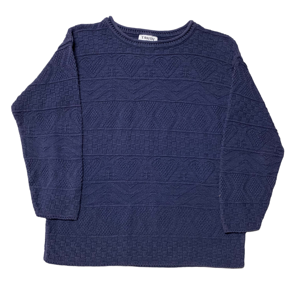 80’s/90’s Truly Cotton Hearts Knit Sweater