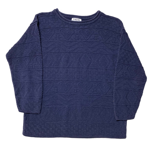 80’s/90’s Truly Cotton Hearts Knit Sweater