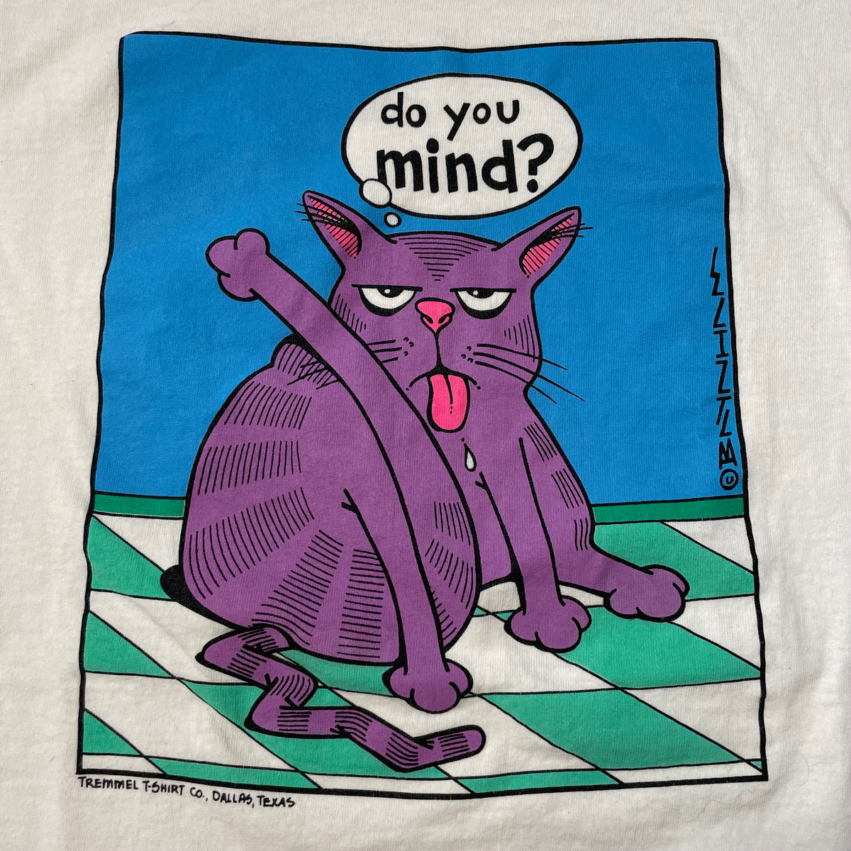 90’s ‘Do You Mind?’ Cat T-Shirt