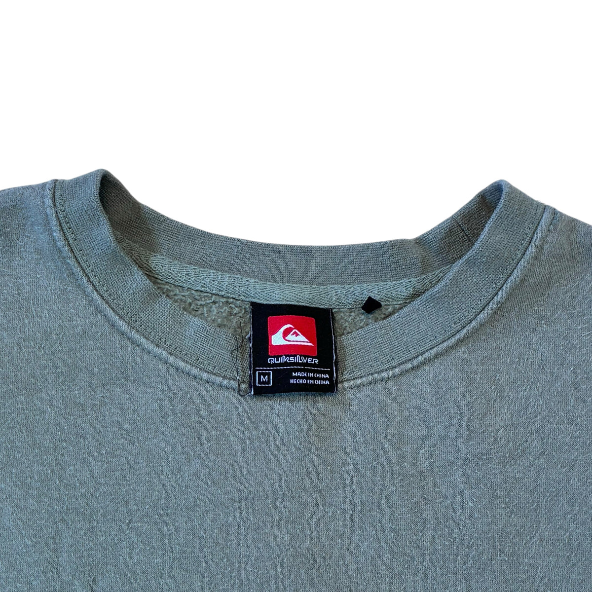 Quicksilver crew neck size m