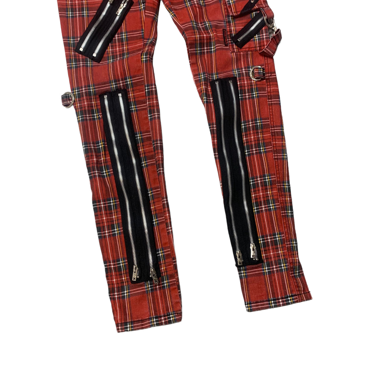 00’s Tripp Skinny Plaid Zipper Pants