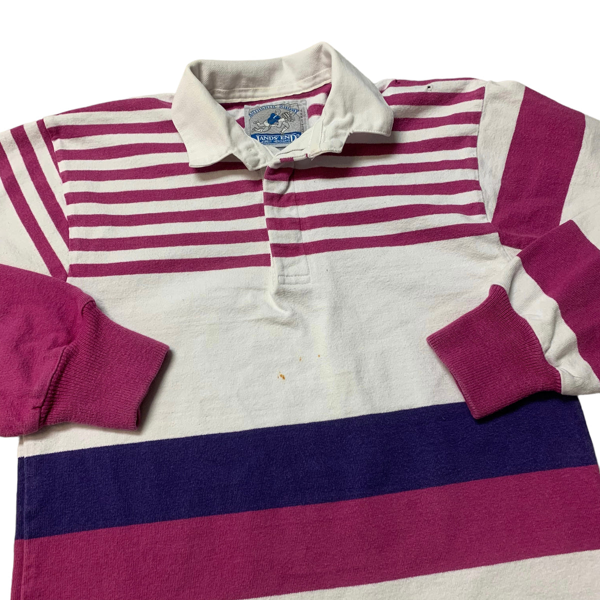 80’s/90’s 3 Tone Land’s End Rugby Shirt