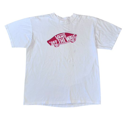 Y2k vans tee large